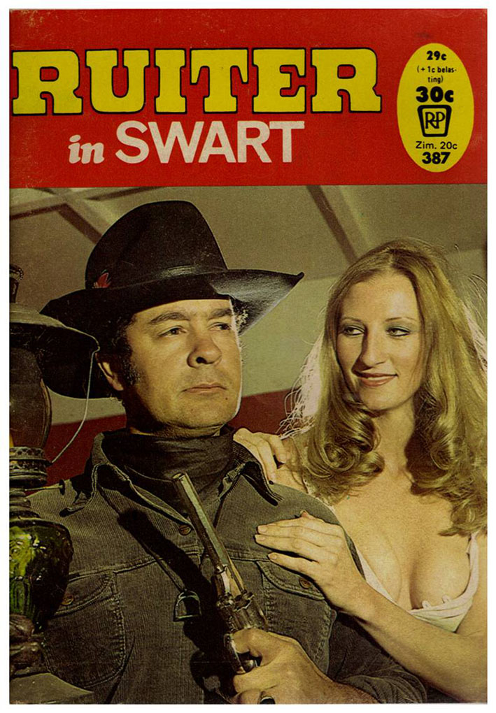 Ruiter in Swart